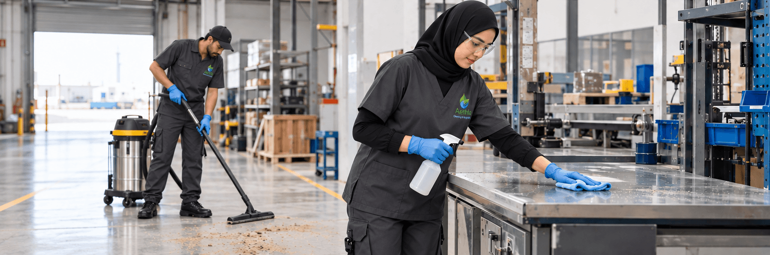 Industrial Cleaning Services in Qatar: Complete Guide to Professional Industrial & Warehouse Cleaning
