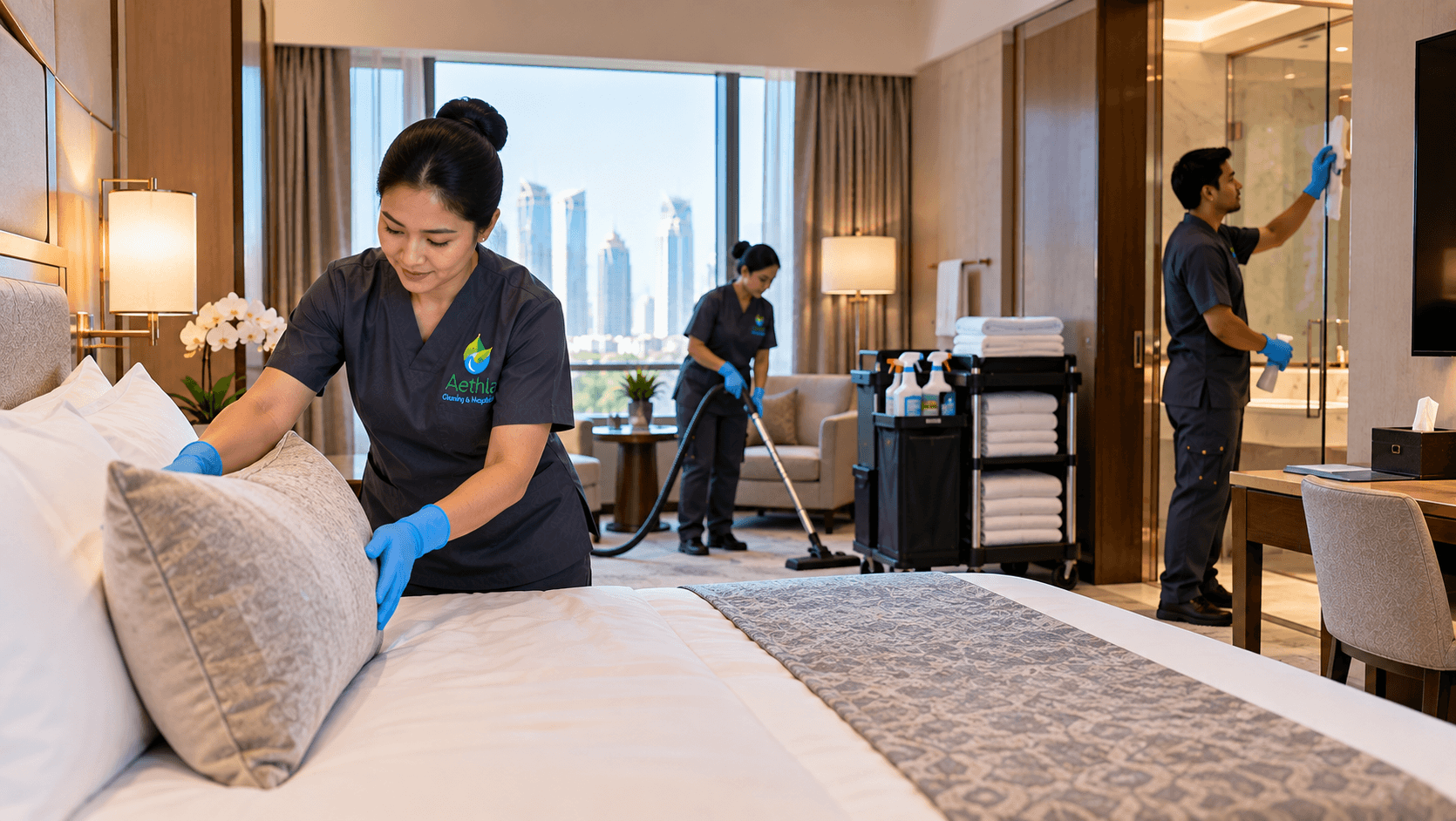 Hotel Cleaning Checklist in Qatar: Daily, Weekly & Deep Cleaning Guide