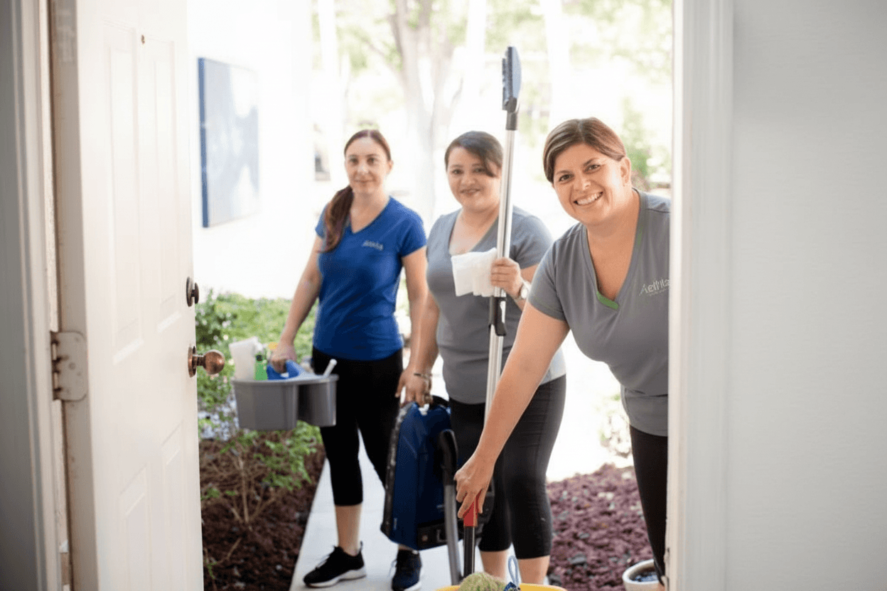Commercial cleaning hero